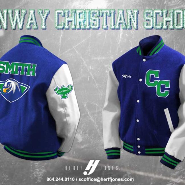 Conway Christian School Letter Jacket