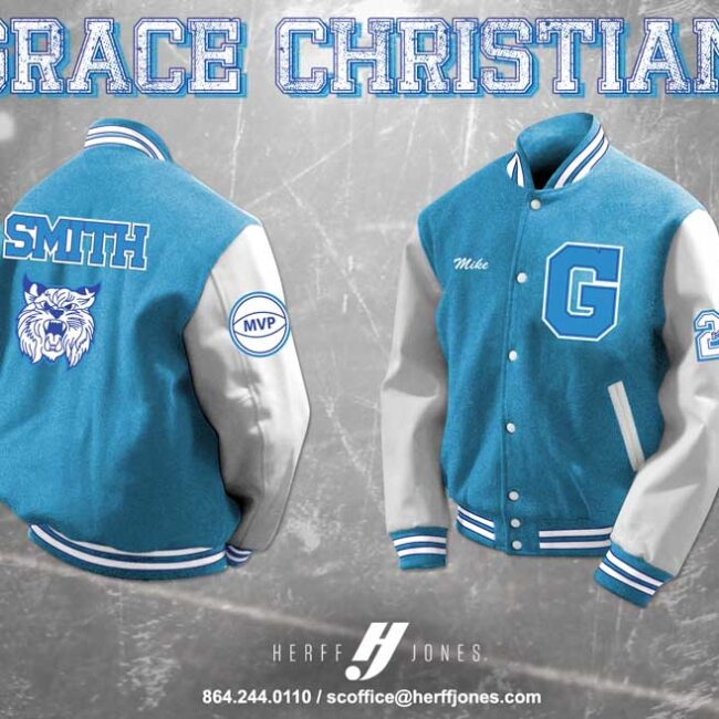 Grace Christian Letter Jacket