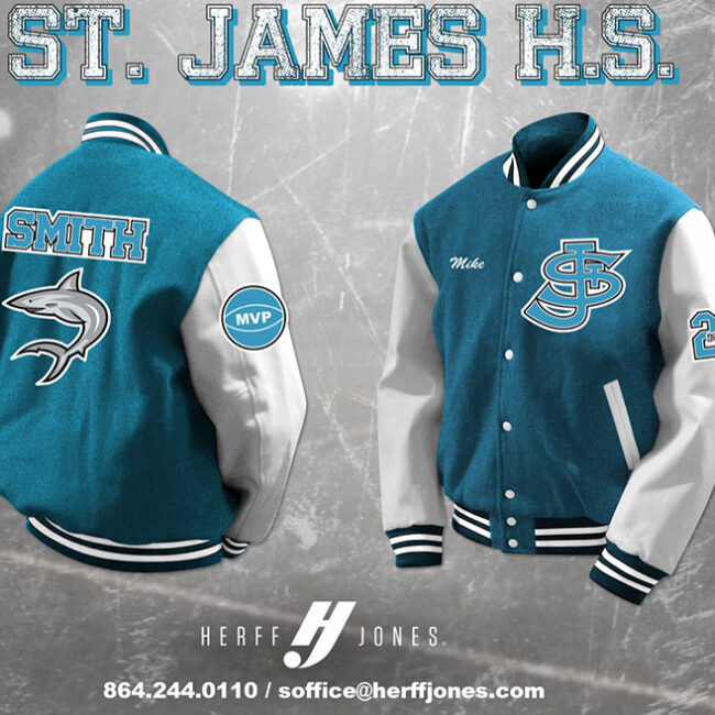 St. James High School Letter Jacket